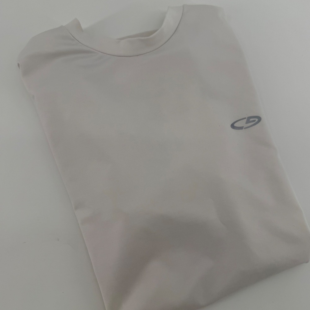 Champion DUO DRY T Shirt Men's Small White Short Sleeve Athletic Tee